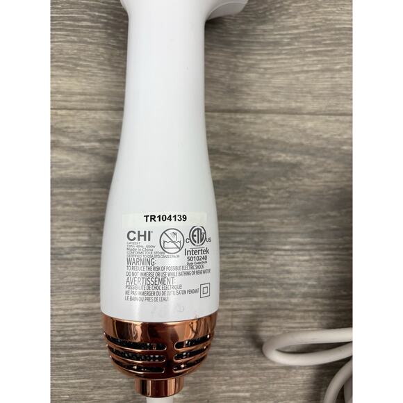 CHI BRUSH n VOLUME 2 in 1 CERAMIC BRUSH DRYER w/Brush & Comb Styling Tools - Picture 7 of 7